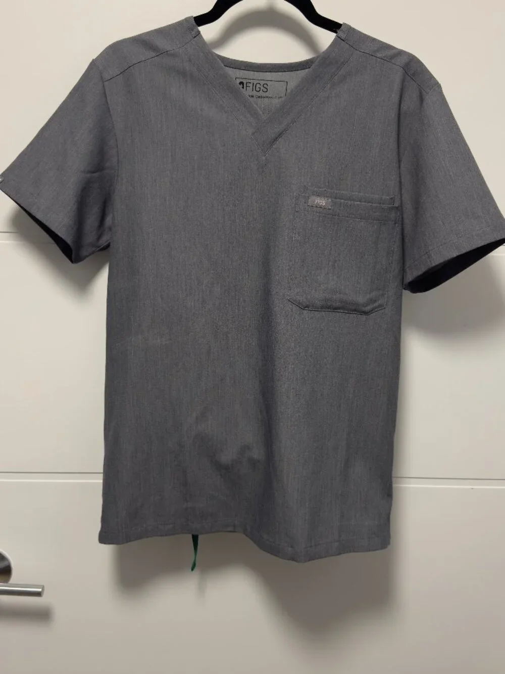 Grey Figs Scrub Set (Top + Pants)